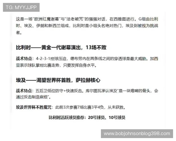 世界杯比利时对阵埃及比赛中射正次数详细统计与分析 世界杯比利时对阵埃及比赛中射正次数详细统计与分析
